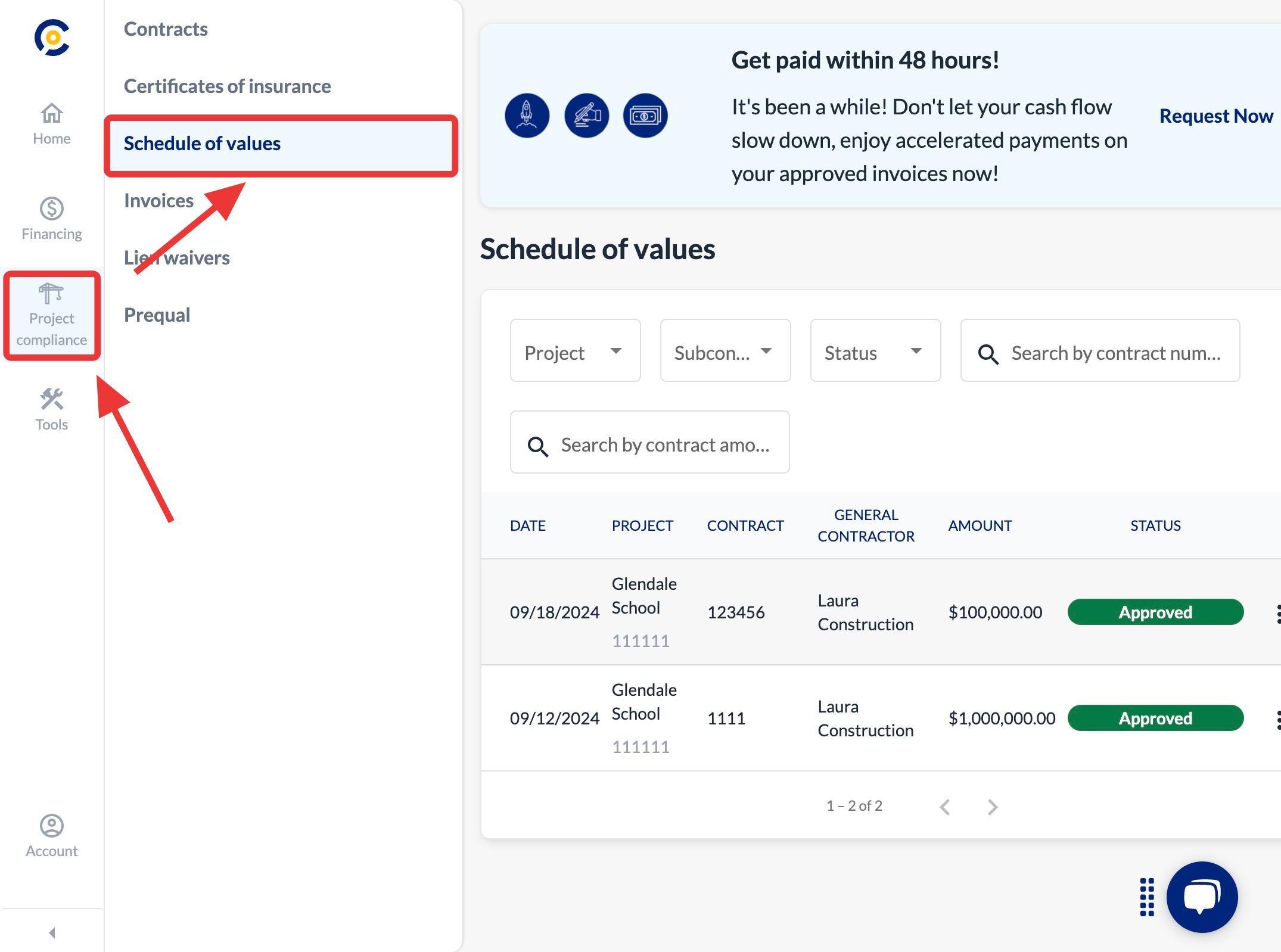 Sov Insurance Sample Where can I find my Schedule of Values?